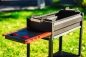 Preview: Mangal Grill Schaschlikgrill aus Stahl Redliner Comfort Lift Air